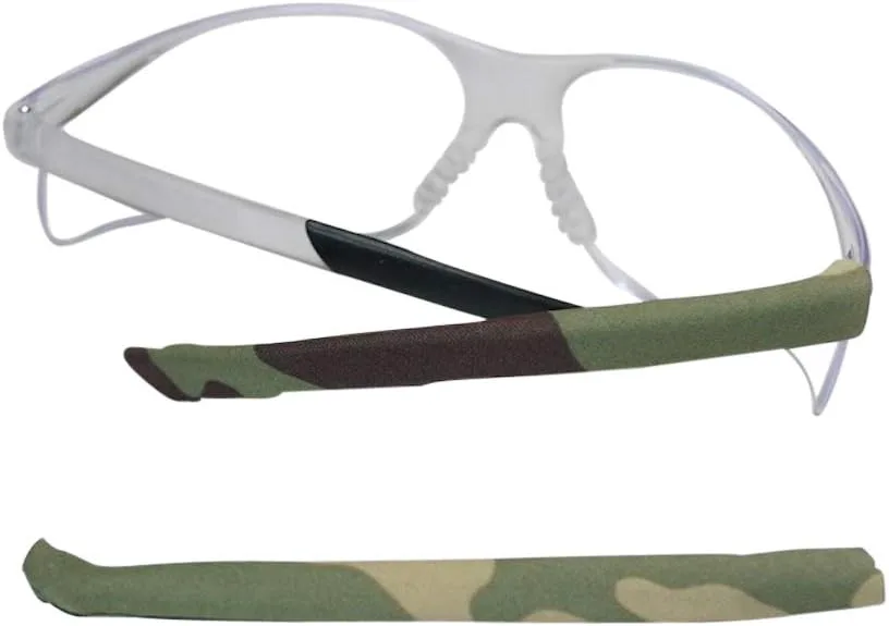 Мягкие накладки на дужки очков, позволяющие добавить цвета и узоры. Солнцезащитные очки для мужчин, женщин и детей, 2 размера Templesox, Camouflage: the Hunter
Мягкие накладки на дужки очков, позволяющие добавить цвета и узоры. Солнцезащитные очки для мужчин, женщин и детей, 2 размера Templesox, Camouflage: the Hunter