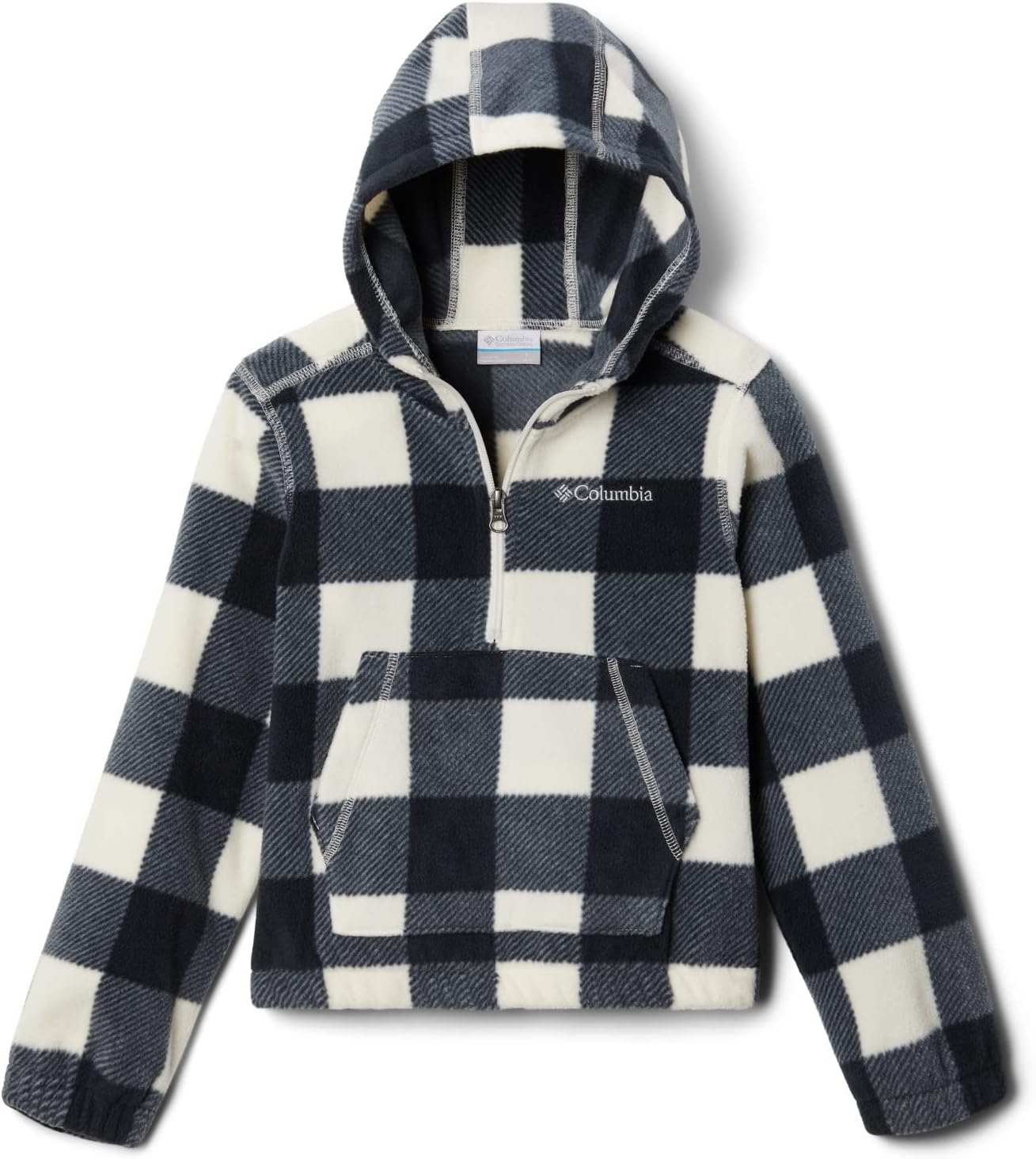 Columbia girls Benton Springs Hdd 1/2 Zip, Chalk Check
Columbia girls Benton Springs Hdd 1/2 Zip, Chalk Check