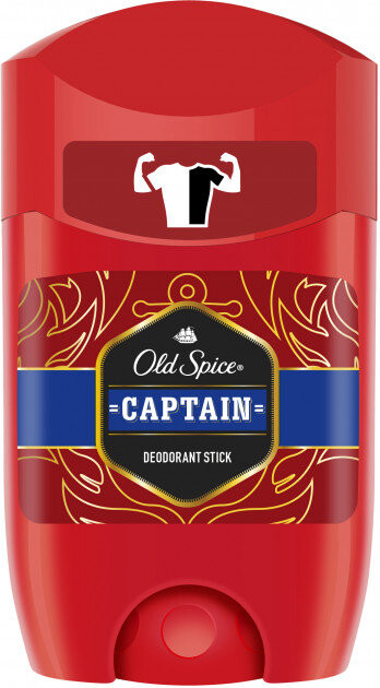 Old Spice, Капитан, дезодорант-стик, 50 мл
Old Spice, Капитан, дезодорант-стик, 50 мл