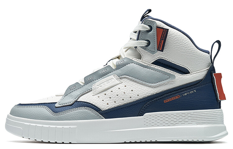 Обувь для скейтбординга Мужская с высоким верхом Белый/серый/синий Xtep
Обувь для скейтбординга Мужская с высоким верхом Белый/серый/синий Xtep