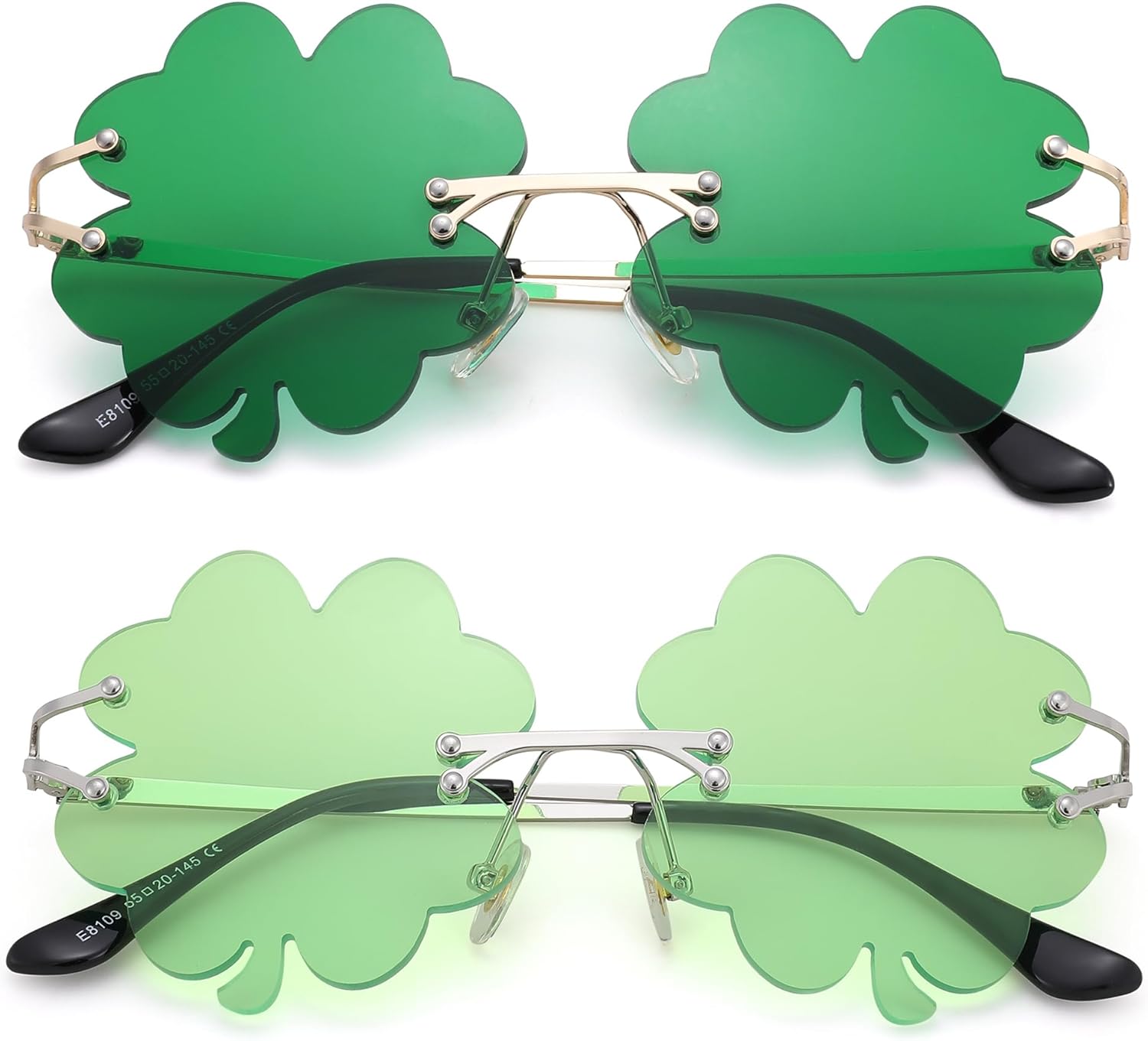 Солнцезащитные очки Pro Acme ко Дню Святого Патрика, зеленые, с ирландским клевером и четырехлистным узором, в стиле костюма лепрекона для мужчин и женщин, A1 - (Dark Green+ Light Green)/Four Leaf Clover
Солнцезащитные очки Pro Acme ко Дню Святого Патрика, зеленые, с ирландским клевером и четырехлистным узором, в стиле костюма лепрекона для мужчин и женщин, A1 - (Dark Green+ Light Green)/Four Leaf Clover