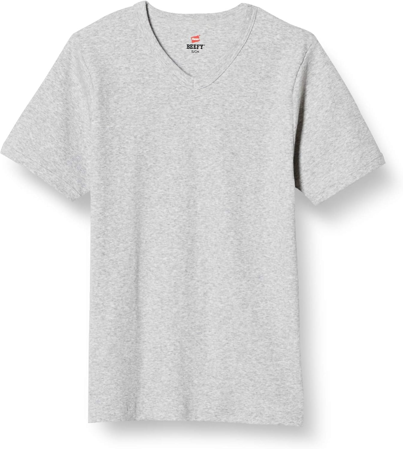 Футболка Hanes с коротким рукавом и V-образным вырезом, хлопковая, производства США, с воротником-стойкой, в рубчик, мужское нижнее белье, меланжевый серый
Футболка Hanes с коротким рукавом и V-образным вырезом, хлопковая, производства США, с воротником-стойкой, в рубчик, мужское нижнее белье, меланжевый серый