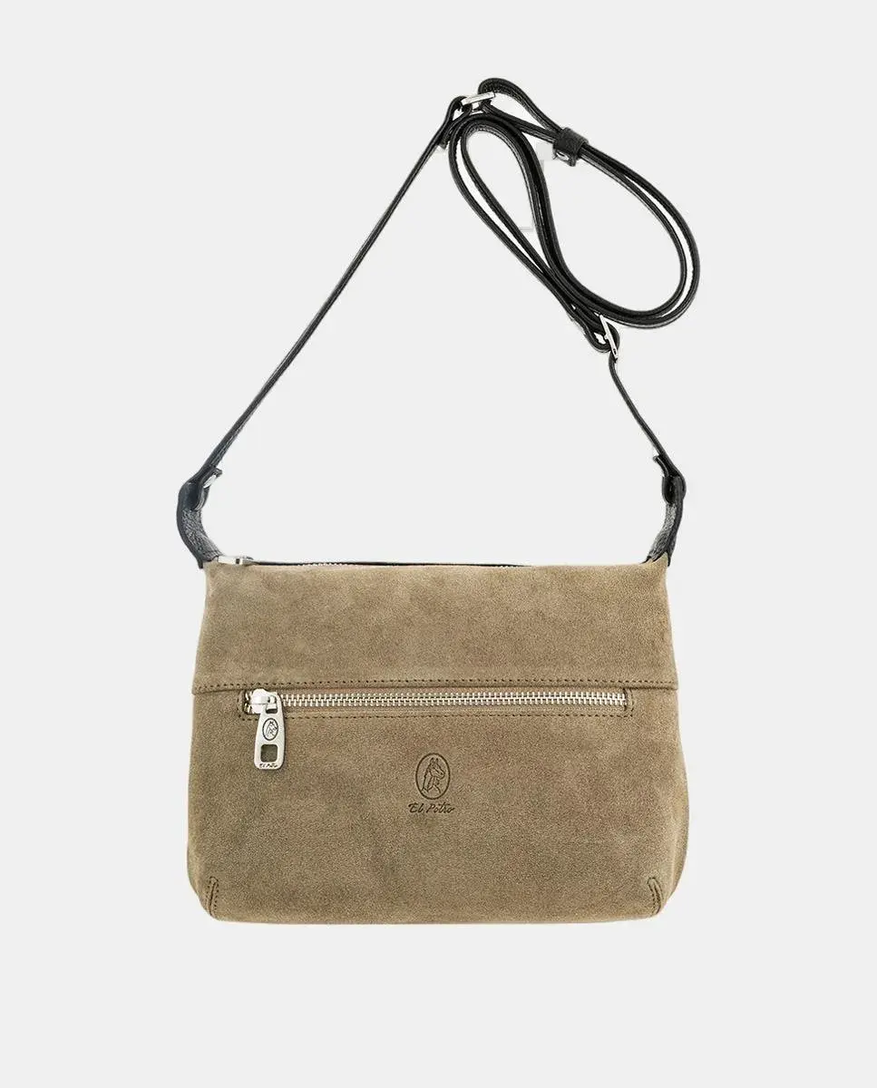 Сумка через плечо с двумя внешними отделениями El Potro, серо-коричневый
Сумка через плечо с двумя внешними отделениями El Potro, серо-коричневый
