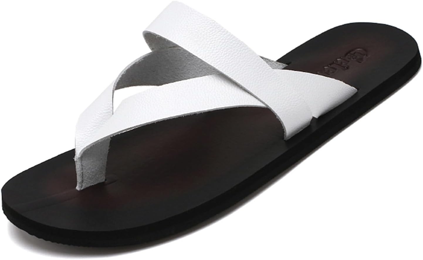 Мужские сандалии-шлепанцы CHUUMEE из натуральной кожи с поддержкой свода стопы, белый
Мужские сандалии-шлепанцы CHUUMEE из натуральной кожи с поддержкой свода стопы, белый