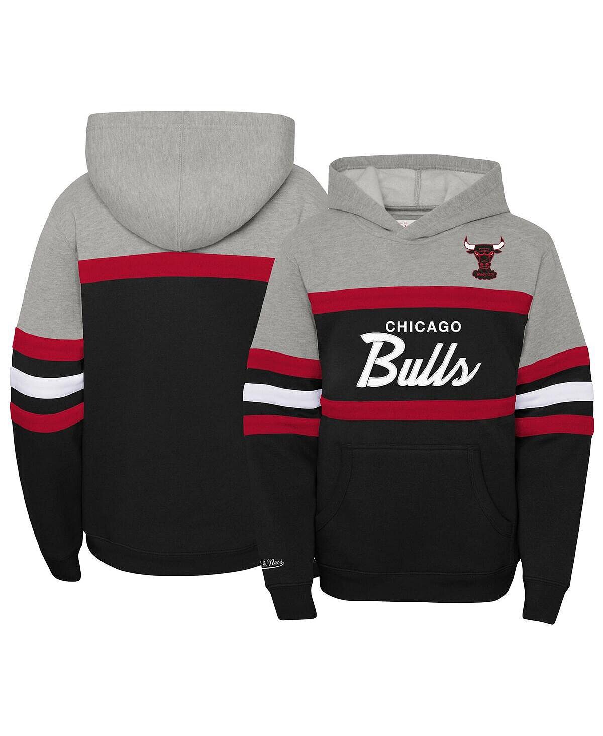 Пуловер с капюшоном Big Boys Heather Grey, Black Chicago Bulls Hardwood Classics Head Coach Mitchell & Ness
Пуловер с капюшоном Big Boys Heather Grey, Black Chicago Bulls Hardwood Classics Head Coach Mitchell & Ness