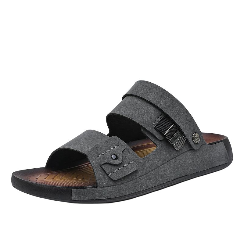 NANJIREN Мужские пляжные сандалии серые, цвет Gray
NANJIREN Мужские пляжные сандалии серые, цвет Gray