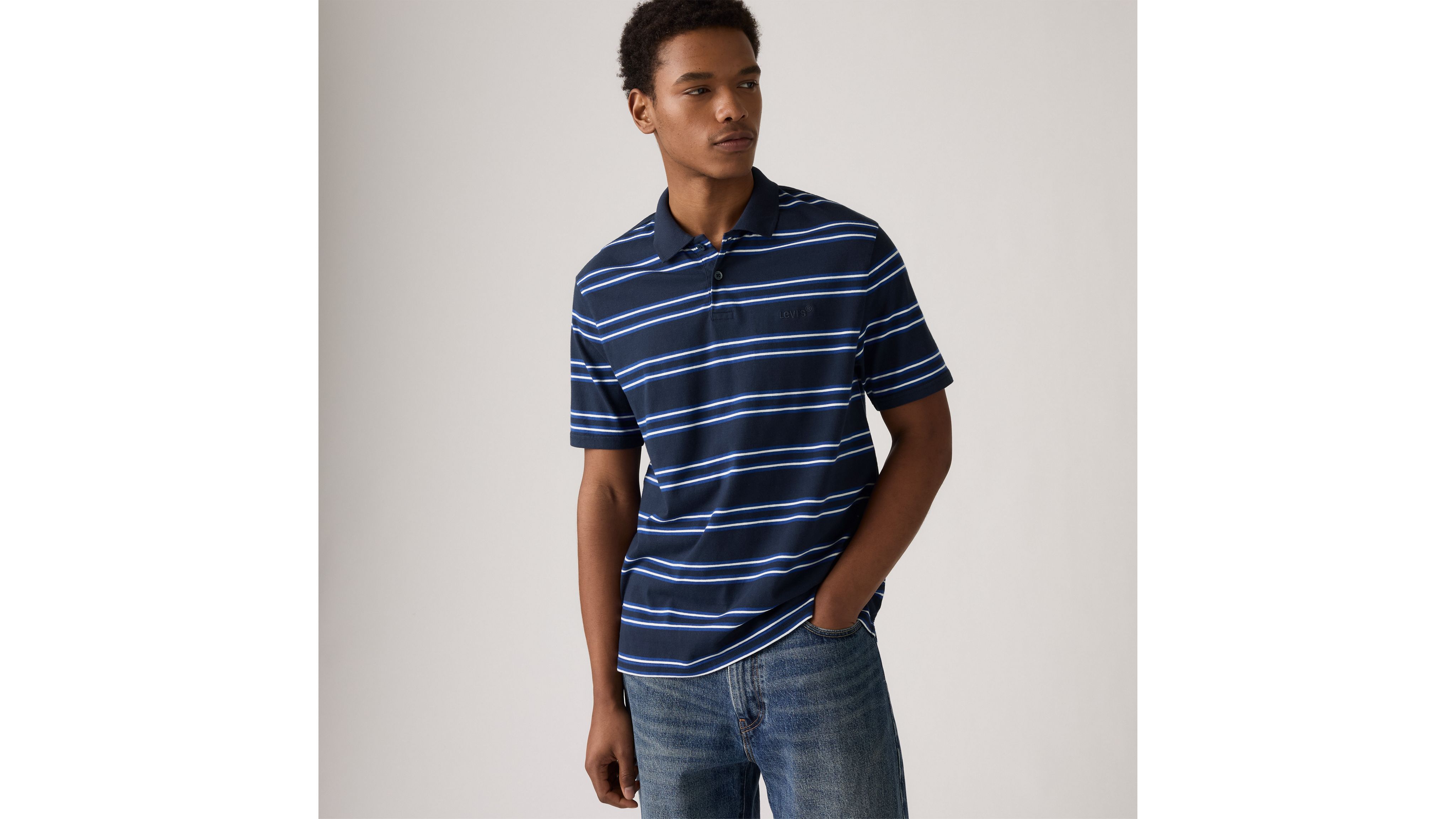 Настоящая рубашка-поло Levi's, Kellen Stripe Navy Blazer - Blue
Настоящая рубашка-поло Levi's, Kellen Stripe Navy Blazer - Blue