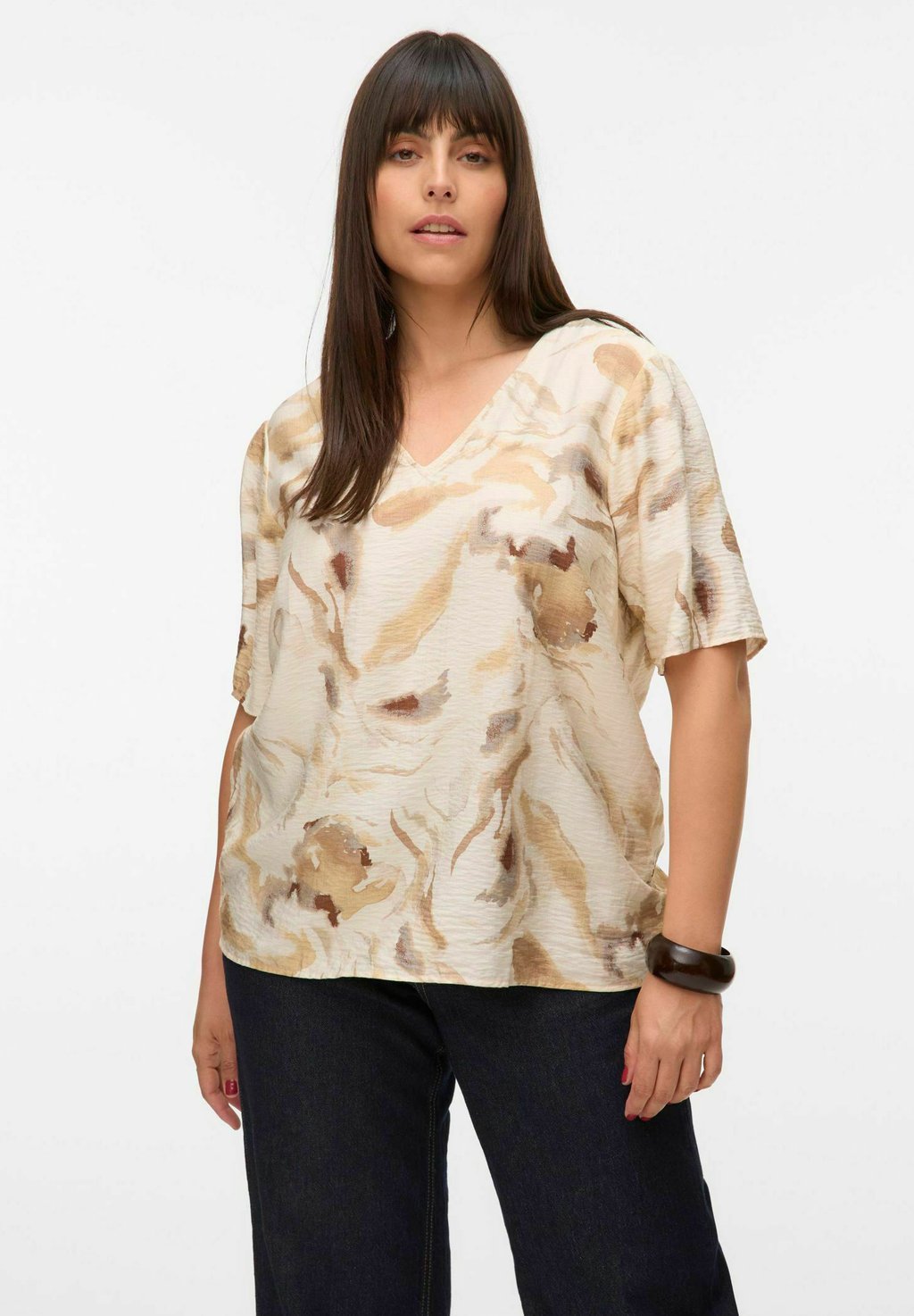 Блуза VMCCILLE Vero Moda Curve, белый
Блуза VMCCILLE Vero Moda Curve, белый