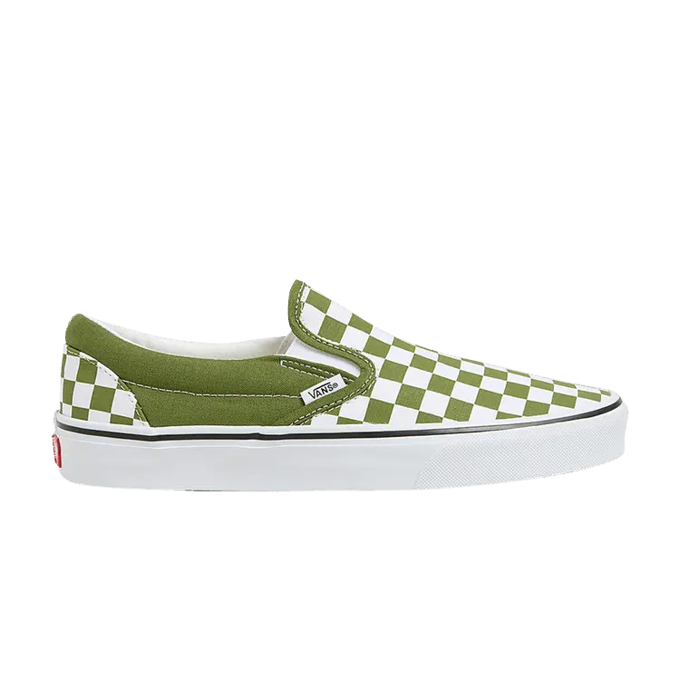 Кроссовки Vans Classic Slip-On 'Color Theory Checkerboard - Pesto', зеленый
Кроссовки Vans Classic Slip-On 'Color Theory Checkerboard - Pesto', зеленый