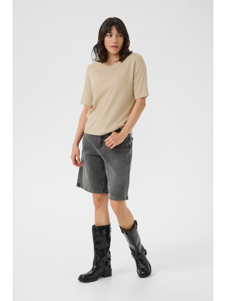 Kaffe Вязаный свитер KAliza прямого кроя, цвет «перьевой серый меланж»
Kaffe Вязаный свитер KAliza прямого кроя, цвет «перьевой серый меланж»