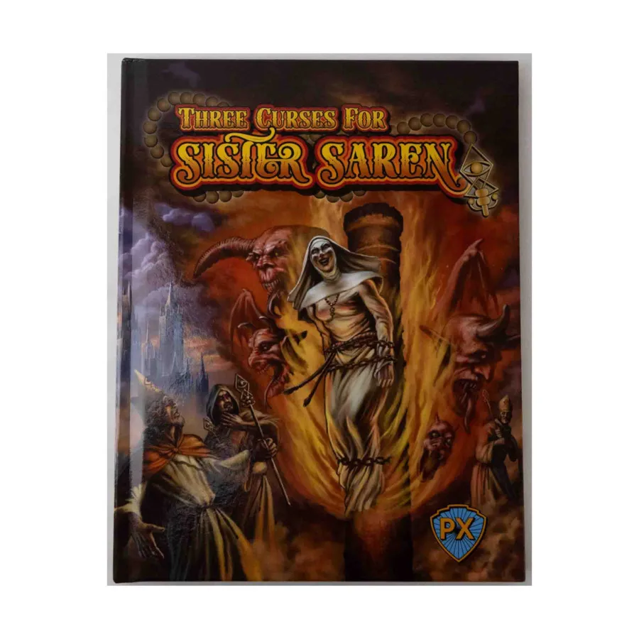 Three Curses for Sister Saren, Role Playing Games (Planet X Games), твердый переплет
Three Curses for Sister Saren, Role Playing Games (Planet X Games), твердый переплет