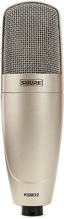Конденсаторный микрофон Shure KSM32 / SL Medium Diaphragm Cardioid Condenser Microphone 
Конденсаторный микрофон Shure KSM32 / SL Medium Diaphragm Cardioid Condenser Microphone