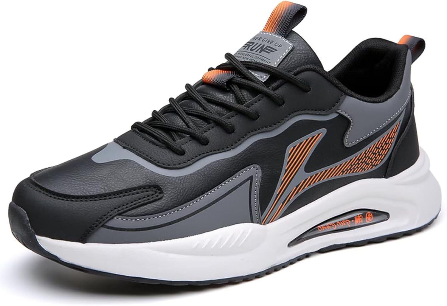 Мужские кроссовки для бега, кожаные прогулочные и спортивные кроссовки Generic, черный
Мужские кроссовки для бега, кожаные прогулочные и спортивные кроссовки Generic, черный