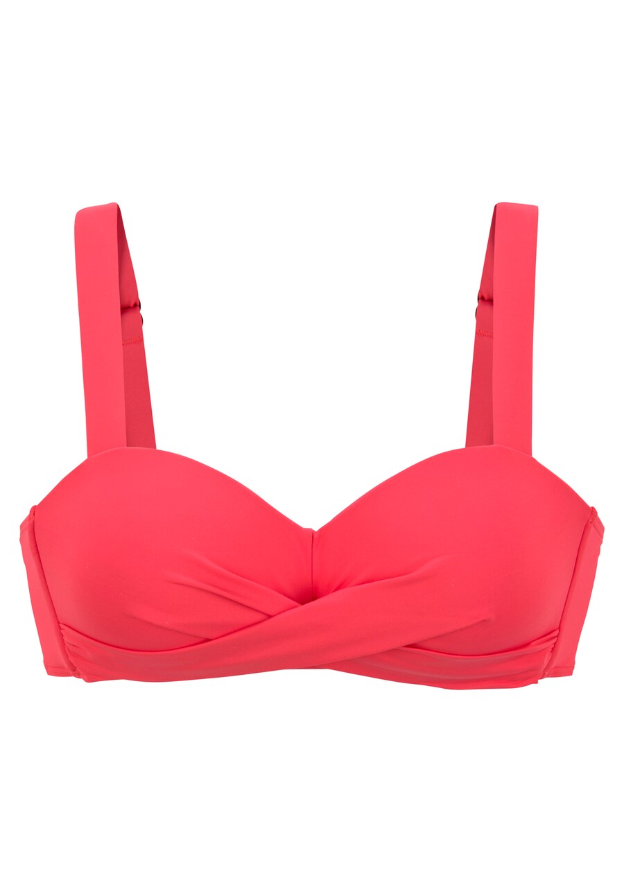 Топ-бикини-бандо LASCANA, красный
Топ-бикини-бандо LASCANA, красный