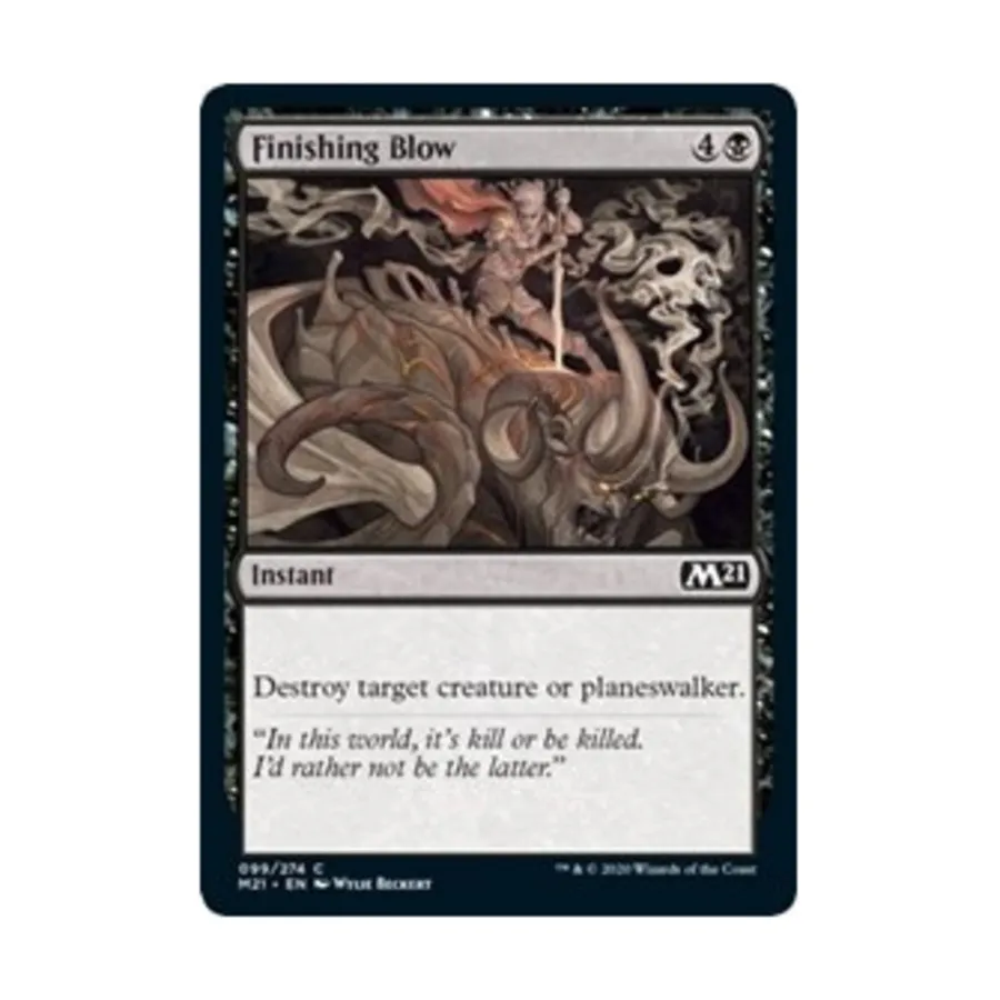 CCG Завершающий удар (С), MTG - Core Set 2021
CCG Завершающий удар (С), MTG - Core Set 2021