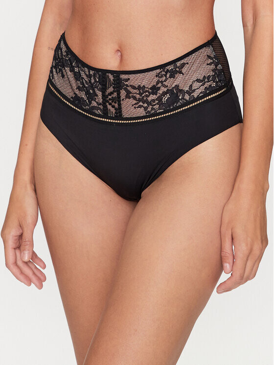 Классические женские трусы с завышенной талией Passionata, черный 
Классические женские трусы с завышенной талией Passionata, черный