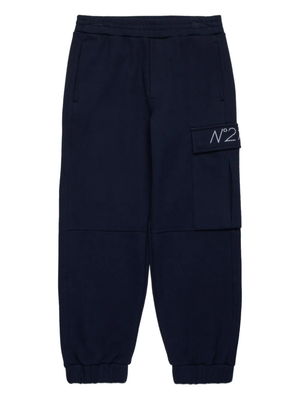 Nº21 Kids спортивные брюки с вышитым логотипом, синий
Nº21 Kids спортивные брюки с вышитым логотипом, синий