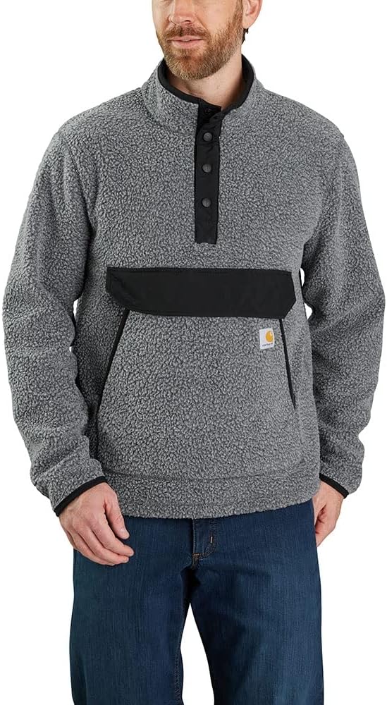 Carhartt мужская толстовка Relaxed Fit Fleece, Granite Heather
Carhartt мужская толстовка Relaxed Fit Fleece, Granite Heather