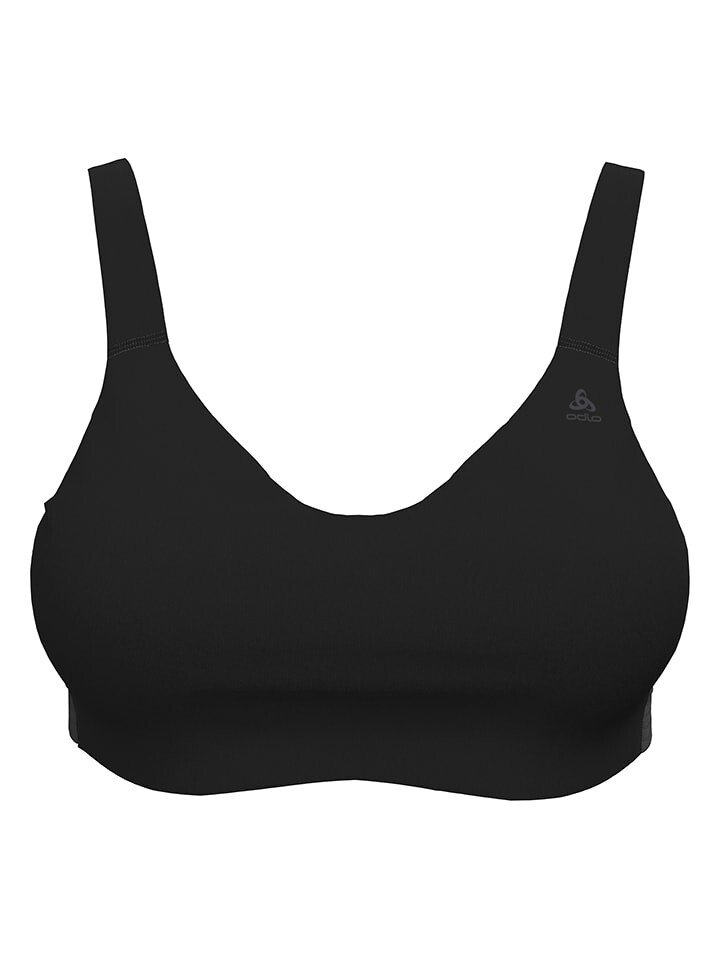 Спортивный бюстгальтер Odlo, черный 
Спортивный бюстгальтер Odlo, черный