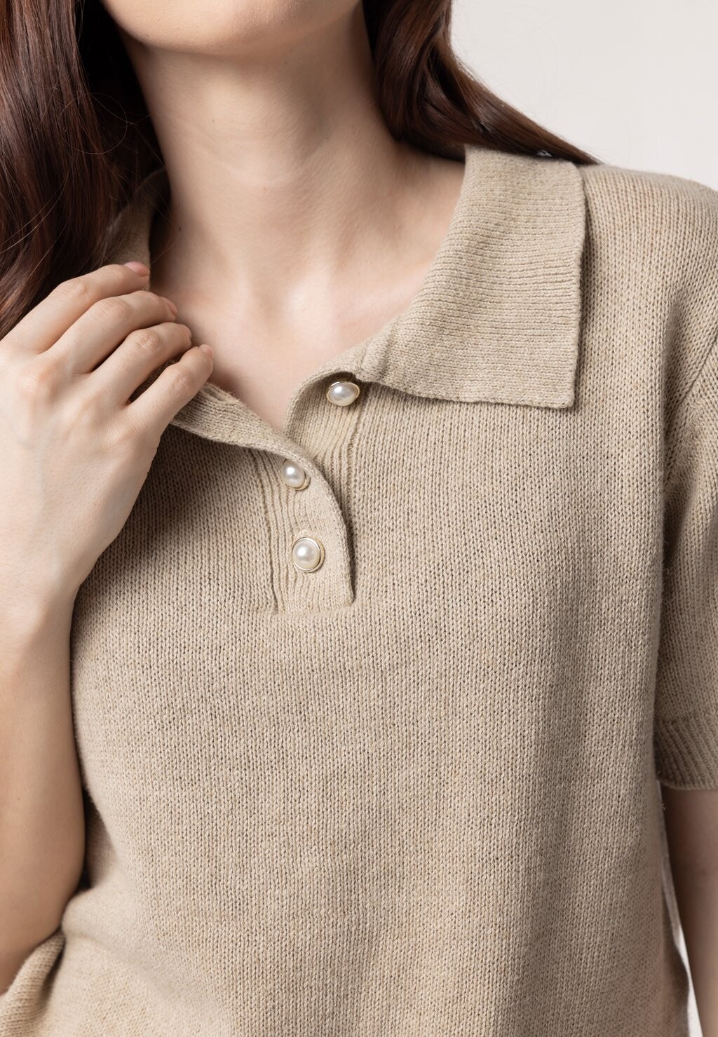 Рубашка поло MILUZA QUIOSQUE, бежевый 
Рубашка поло MILUZA QUIOSQUE, бежевый