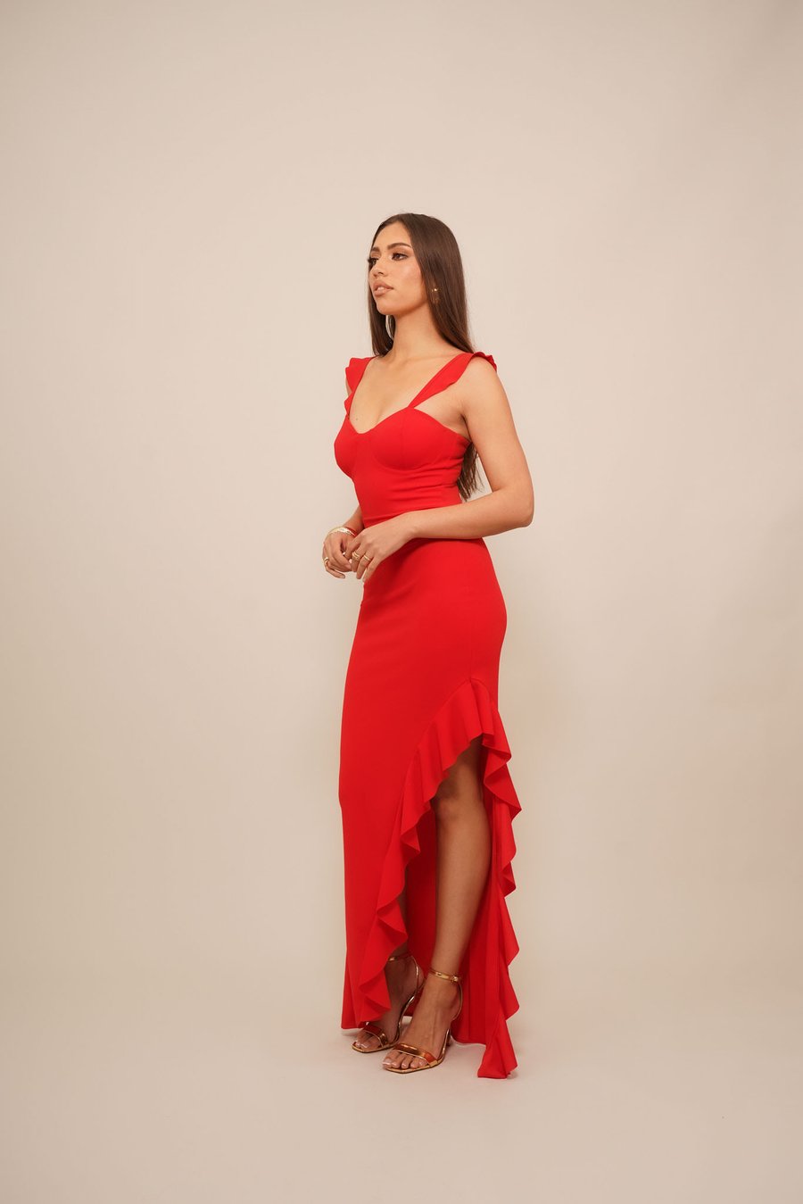 Платье WAL G. JULIETTE RUFFLE MAXI, Red
Платье WAL G. JULIETTE RUFFLE MAXI, Red