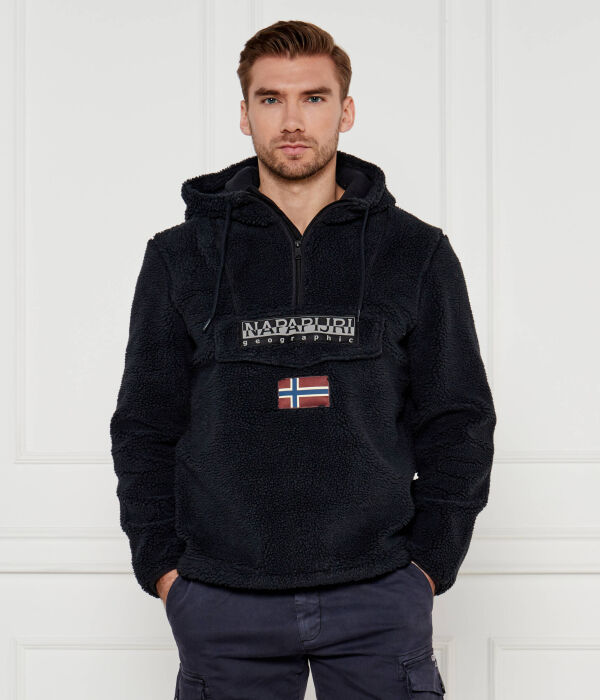 Толстовка мужская Napapijri из флиса, синий
Толстовка мужская Napapijri из флиса, синий