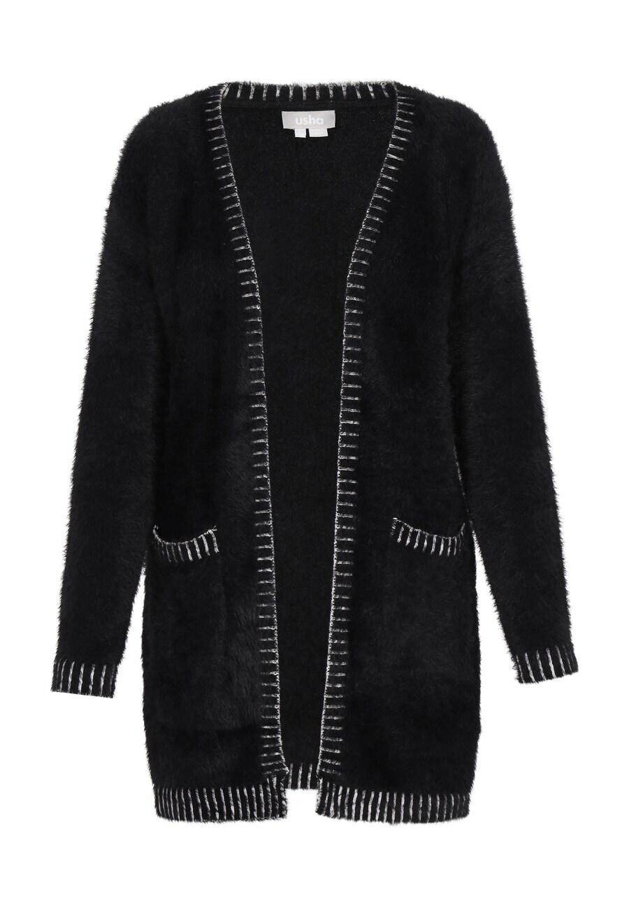 Вязаный кардиган Usha, черный
Вязаный кардиган Usha, черный