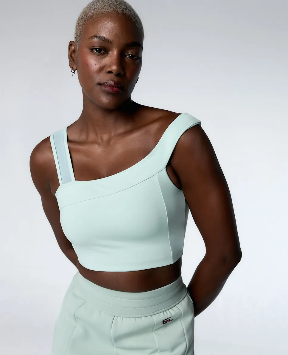 Асимметричный спортивный бюстгальтер средней поддержки Black Limba, зеленый
Асимметричный спортивный бюстгальтер средней поддержки Black Limba, зеленый