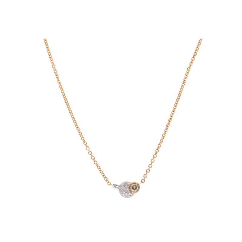 Колье sabbia из розового золота с коричневым бриллиантом и паве из белых бриллиантов - pcc4070o6whrdb0br POMELLATO
Колье sabbia из розового золота с коричневым бриллиантом и паве из белых бриллиантов - pcc4070o6whrdb0br POMELLATO