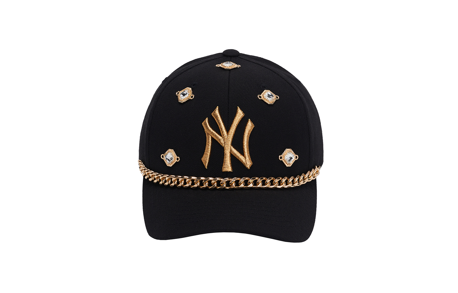MLB Акриловая бейсболка Unisex Black Gold
MLB Акриловая бейсболка Unisex Black Gold