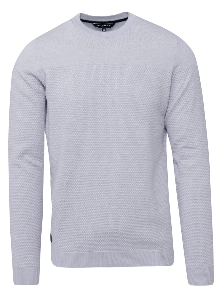 Вязаный свитер серого цвета KOROSHI
Вязаный свитер серого цвета KOROSHI