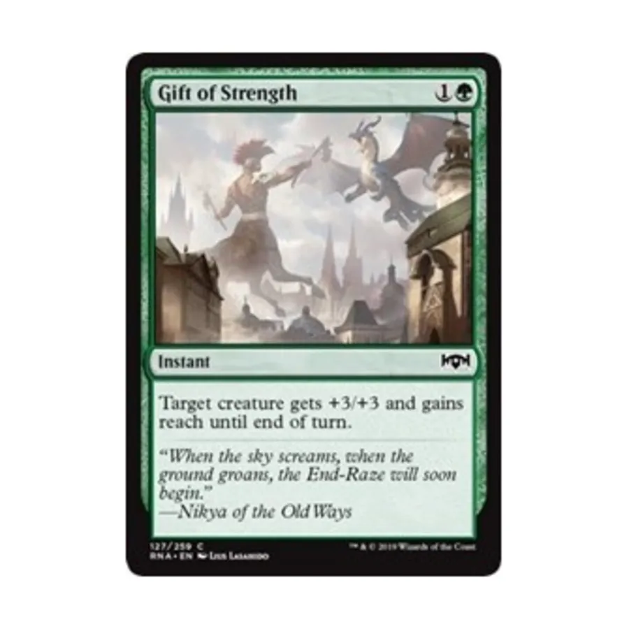 CCG Дар силы (С), MTG - Ravnica Allegiance
CCG Дар силы (С), MTG - Ravnica Allegiance