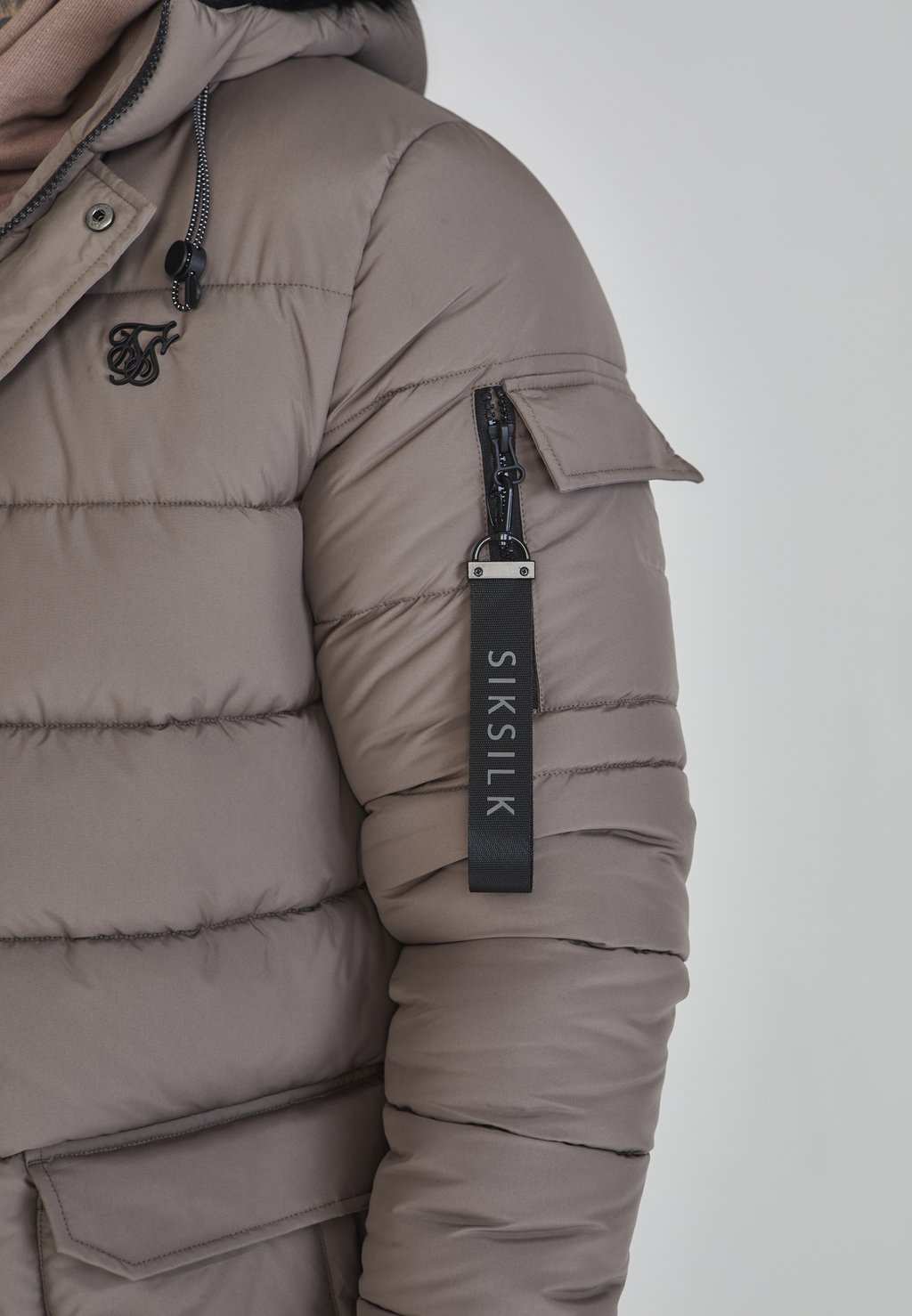 Зимняя куртка SIKSILK, коричневый
Зимняя куртка SIKSILK, коричневый