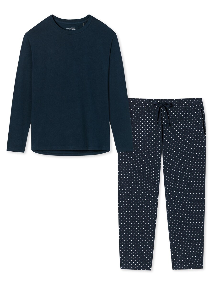 Пижама SCHIESSER Organic Cotton, темно-синий
Пижама SCHIESSER Organic Cotton, темно-синий