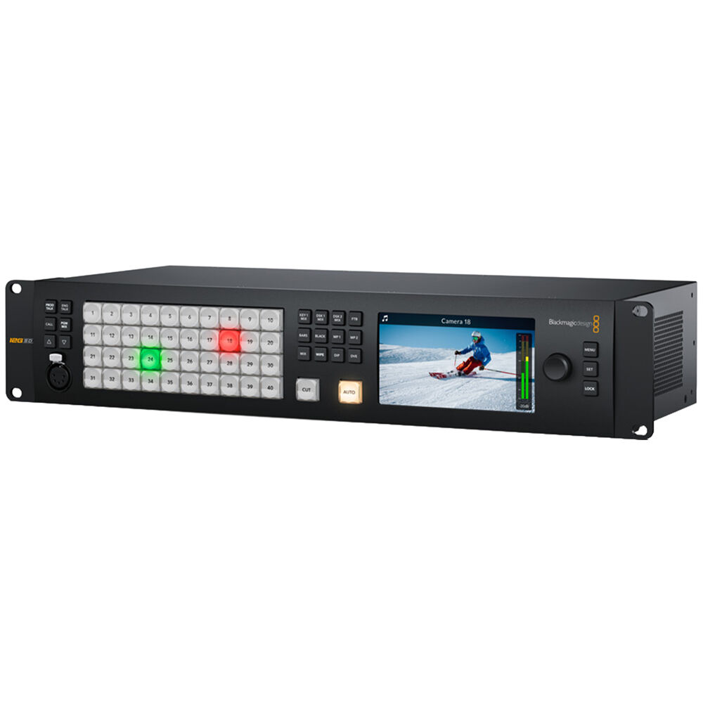 Видеомикшер Blackmagic Design ATEM 4 M/E Constellation 4K
Видеомикшер Blackmagic Design ATEM 4 M/E Constellation 4K