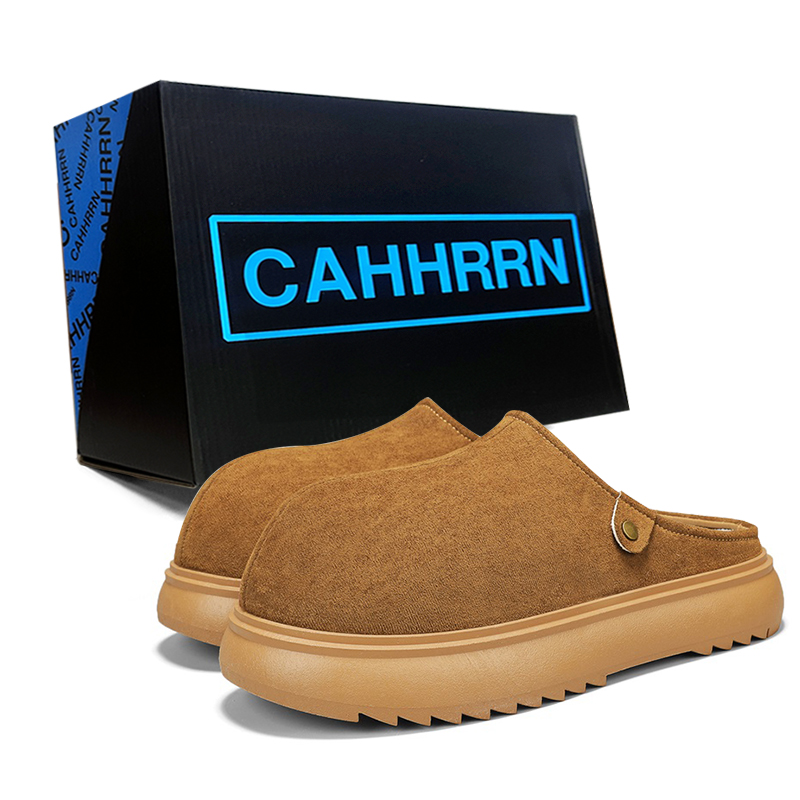 CAHHRRN Мужские противоскользящие тапочки с закрытым носком верблюжьего цвета, цвет Camel
CAHHRRN Мужские противоскользящие тапочки с закрытым носком верблюжьего цвета, цвет Camel