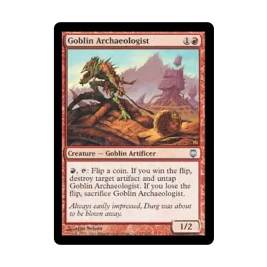 CCG Гоблин-археолог (U), MTG - Darksteel
CCG Гоблин-археолог (U), MTG - Darksteel