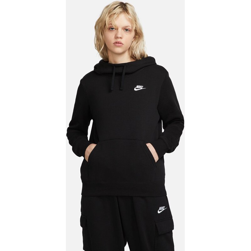 Hooded sweatshirt w nsw club flc fnl hoodie std Nike, черный
Hooded sweatshirt w nsw club flc fnl hoodie std Nike, черный