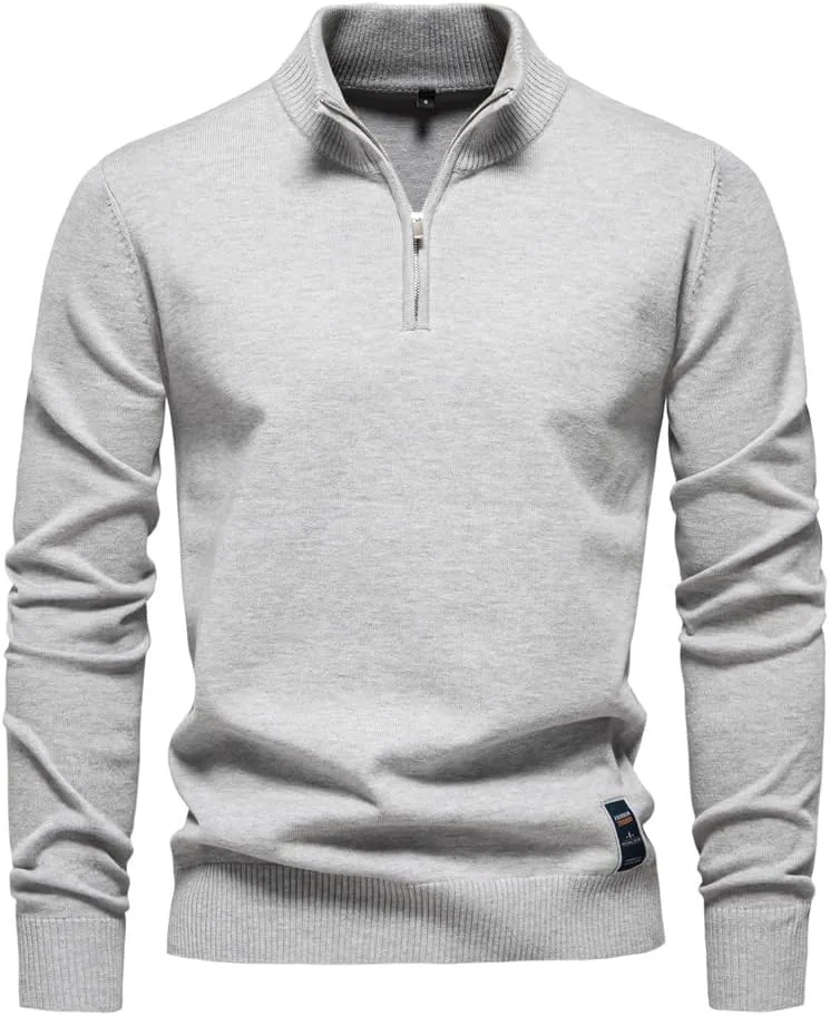 Мужской свитер-поло с длинным рукавом, 95% Cotton, вязаный, с резинкой Voyagile
Мужской свитер-поло с длинным рукавом, 95% Cotton, вязаный, с резинкой Voyagile