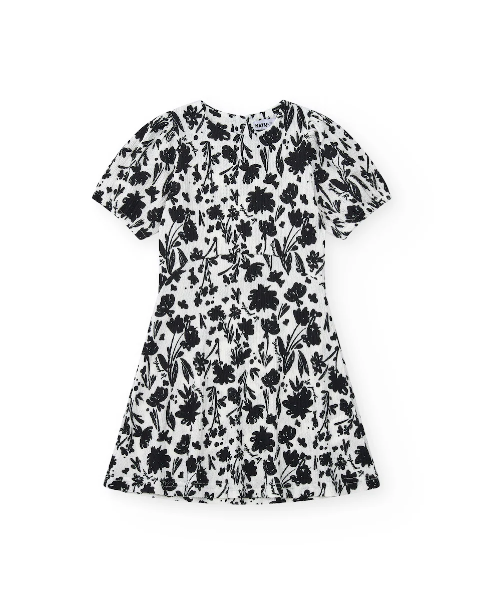 Двухцветное платье для девочки с рукавами-фонариками и цветочным принтом Tuc tuc, белый
Двухцветное платье для девочки с рукавами-фонариками и цветочным принтом Tuc tuc, белый