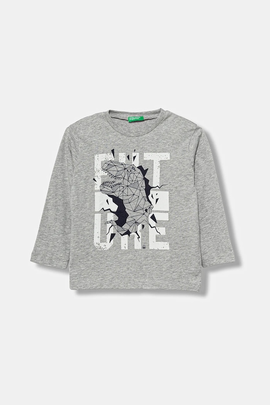 Детская хлопковая кофта с длинным рукавом United Colors Of Benetton, серый
Детская хлопковая кофта с длинным рукавом United Colors Of Benetton, серый