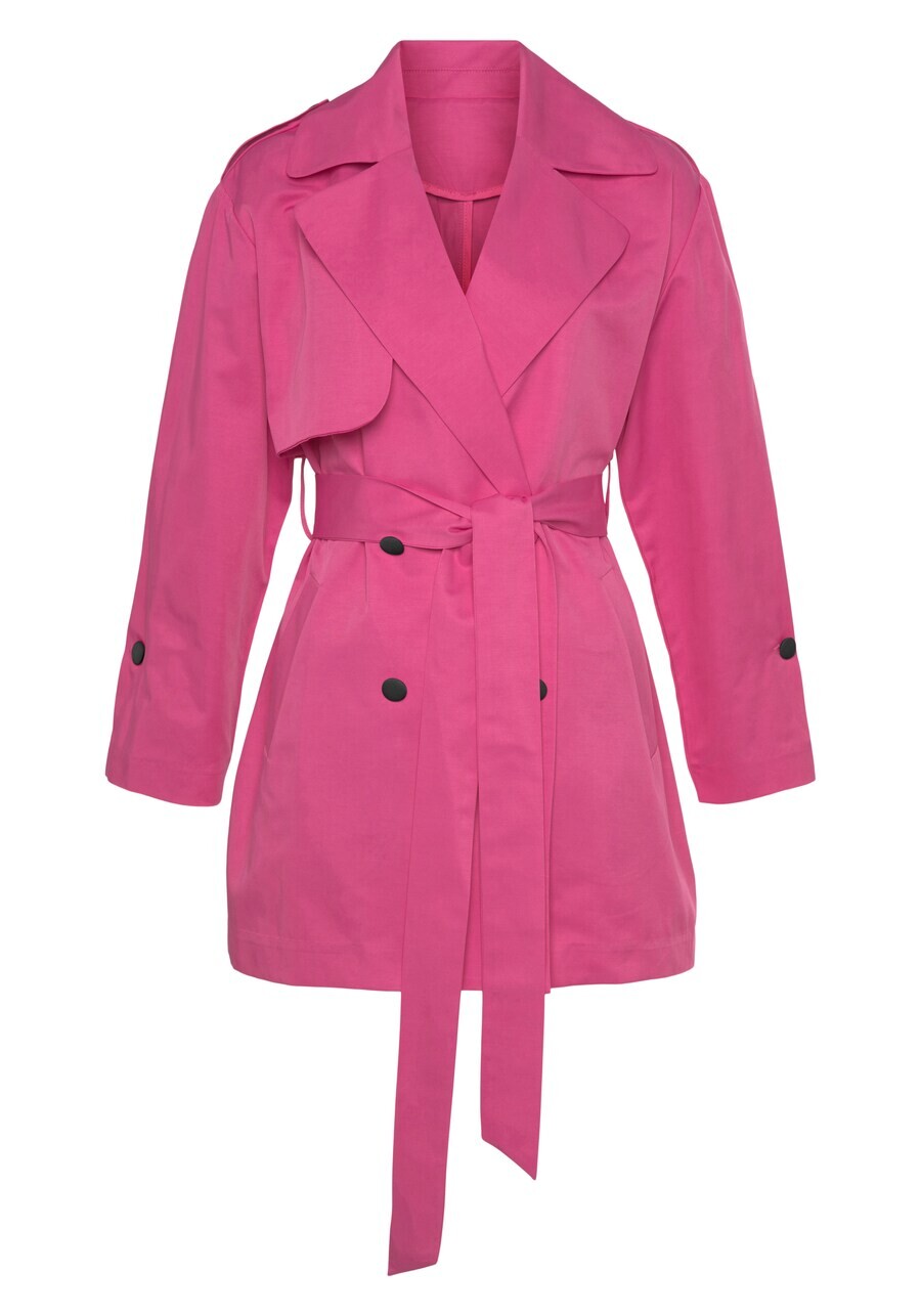 Тренчкот LASCANA Summer Coat, фуксия
Тренчкот LASCANA Summer Coat, фуксия