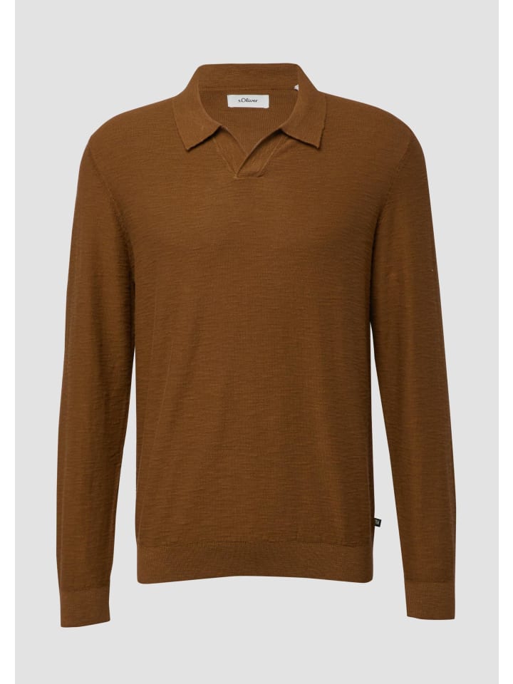 s.Oliver Вязаный свитер цвета 8919_коричневый
s.Oliver Вязаный свитер цвета 8919_коричневый
