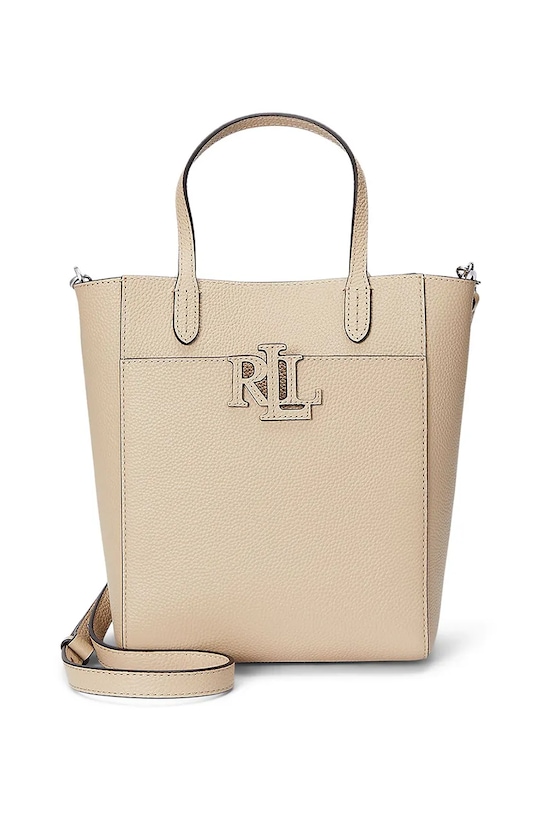 Кожаная сумка Lauren Ralph Lauren, бежевый
Кожаная сумка Lauren Ralph Lauren, бежевый