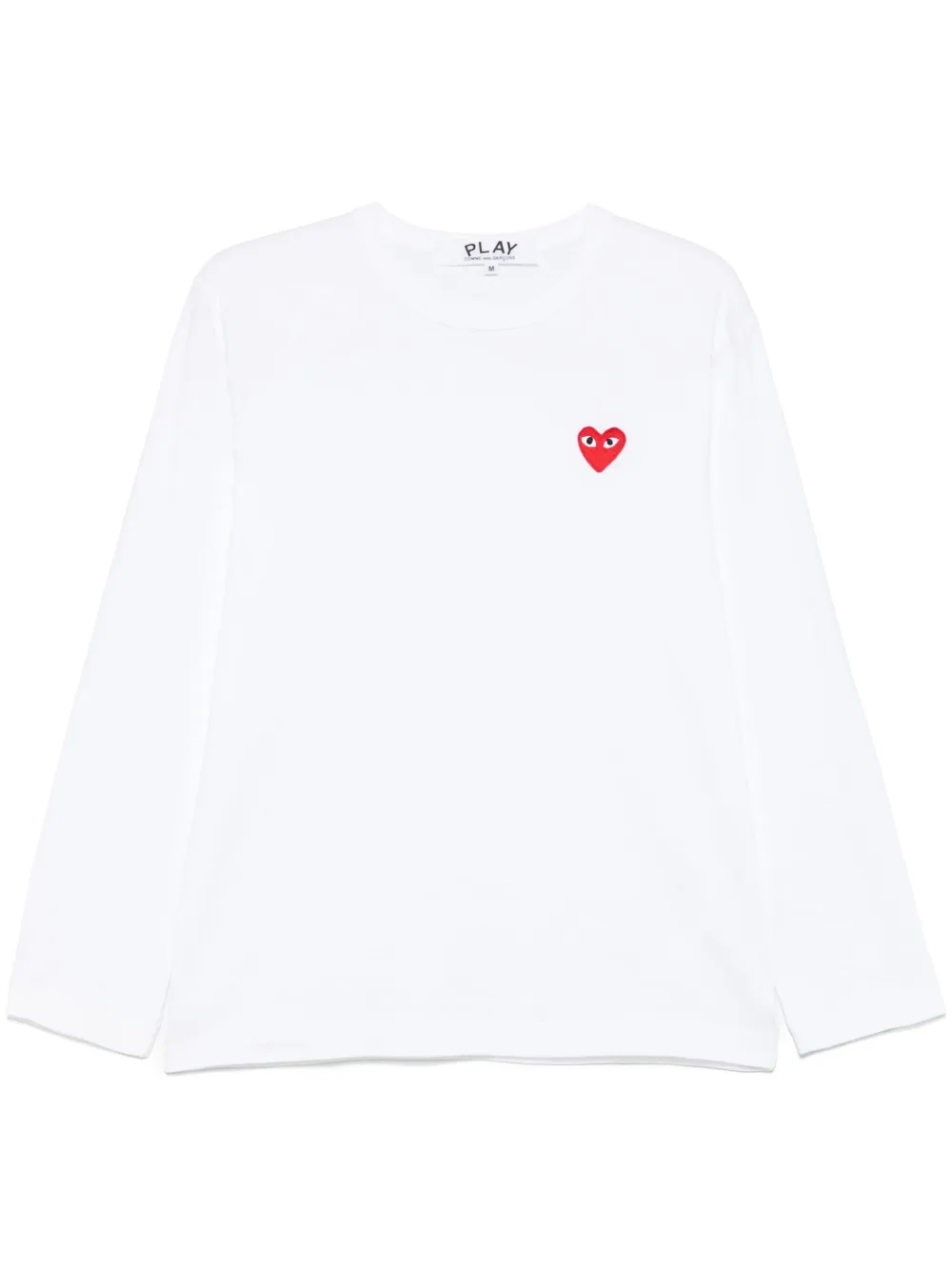 Футболка с нашивкой Comme Des Garçons Play, белый
Футболка с нашивкой Comme Des Garçons Play, белый