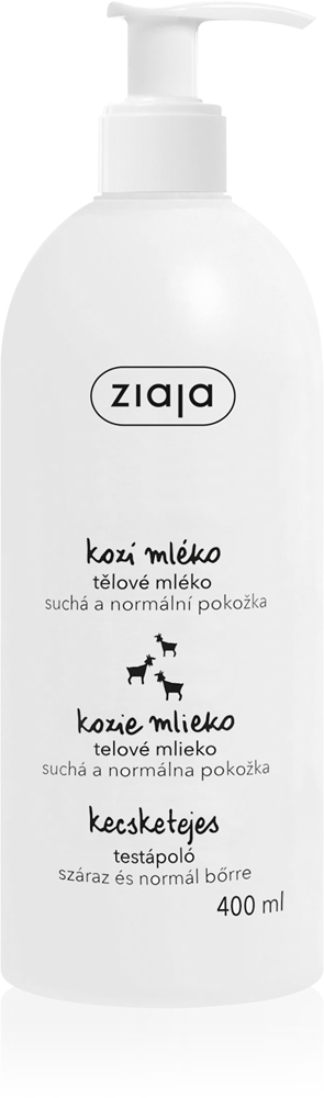 Лосьон для тела с козьим молоком Ziaja, 400 мл
Лосьон для тела с козьим молоком Ziaja, 400 мл