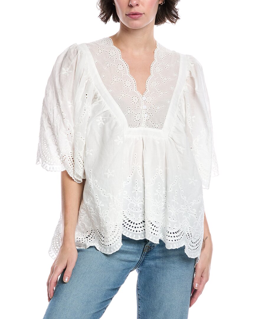 FATE Топ с люверсами, белый
FATE Топ с люверсами, белый