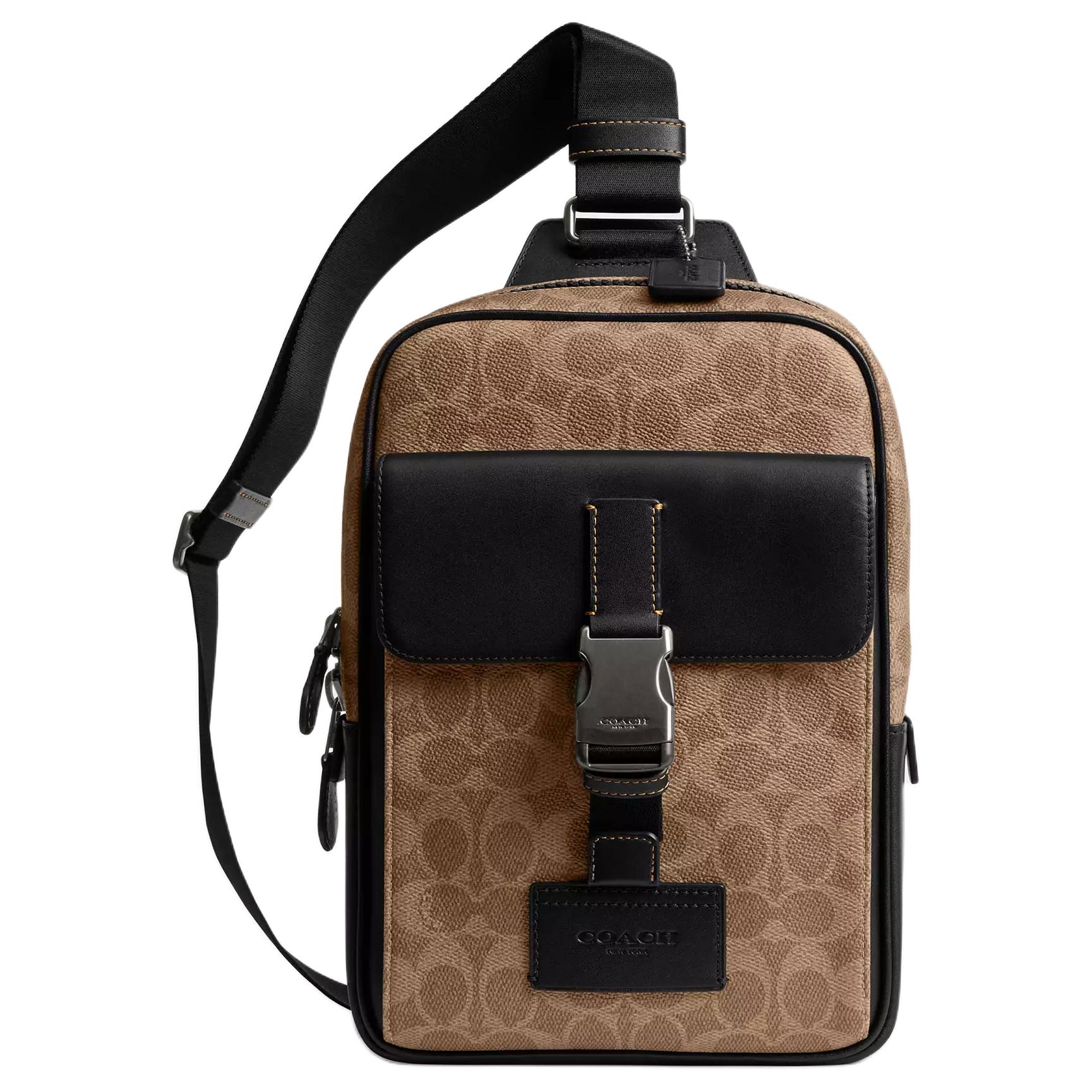 COACH Сумка через плечо из прорезиненного хлопка
COACH Сумка через плечо из прорезиненного хлопка