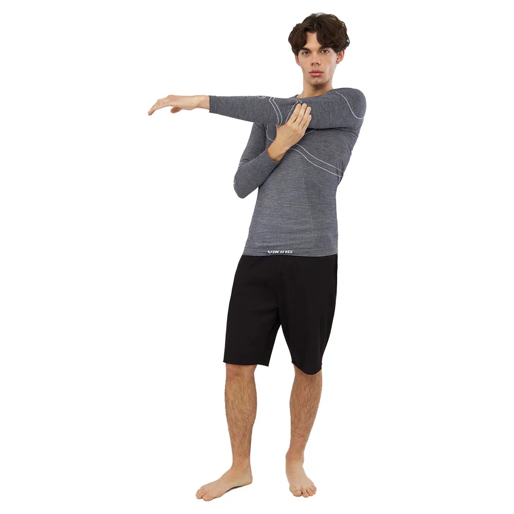 Базовый слой Viking Lan Pro Merino long sleeve, серый
Базовый слой Viking Lan Pro Merino long sleeve, серый