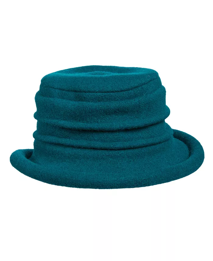 Женская складная шерстяная шляпа-клош Dorfman Pacific, синий
Женская складная шерстяная шляпа-клош Dorfman Pacific, синий